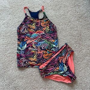 Athleta Girl Field Day Tankini - VGUC